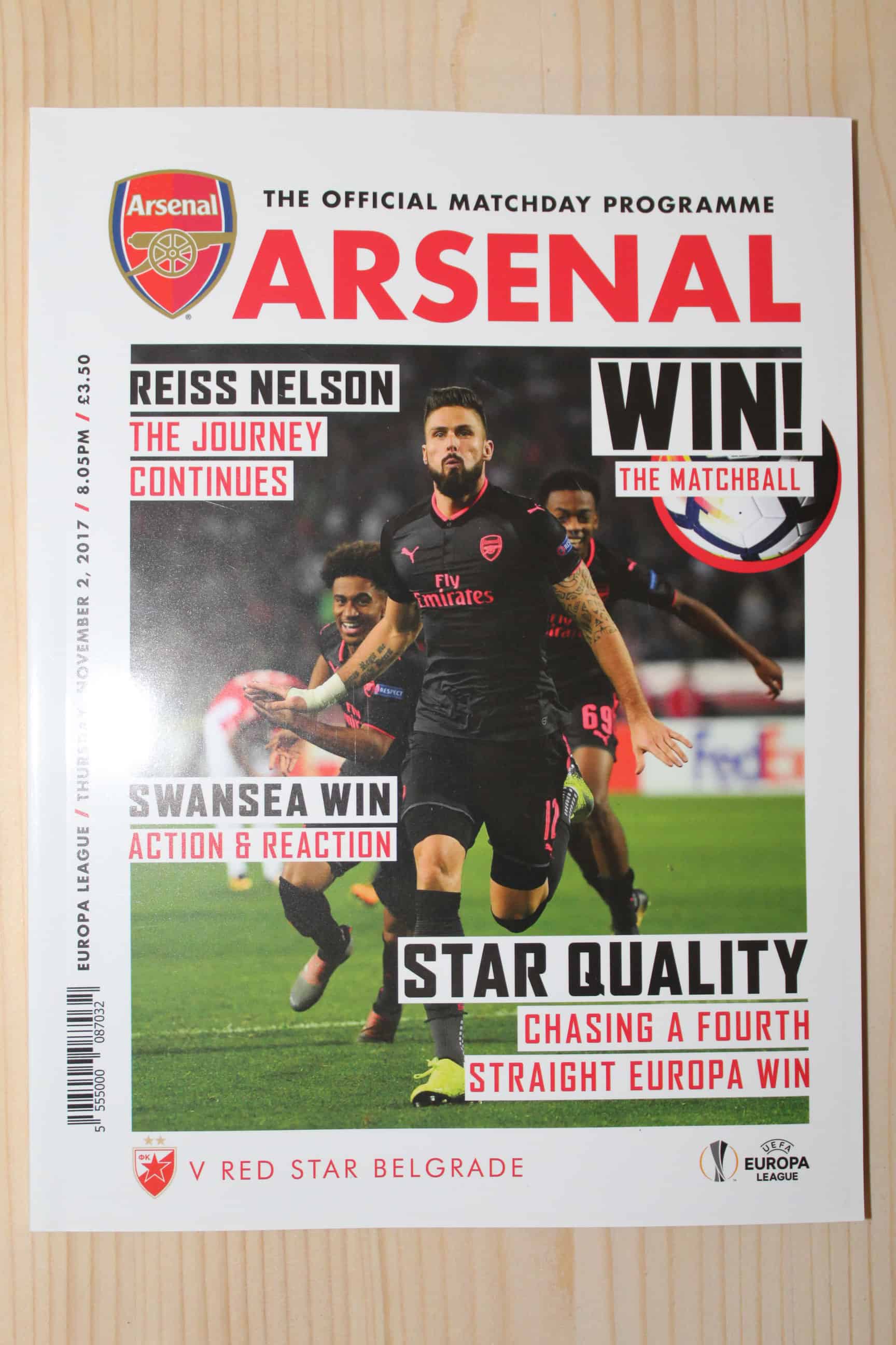 Arsenal FC v Crvena Zvezda